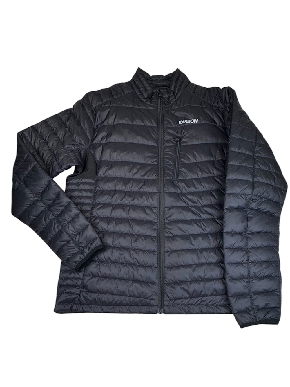 NEW Karbon Quest II Lightweight Puffer Jacket Men's Large Black Outdoor Casual